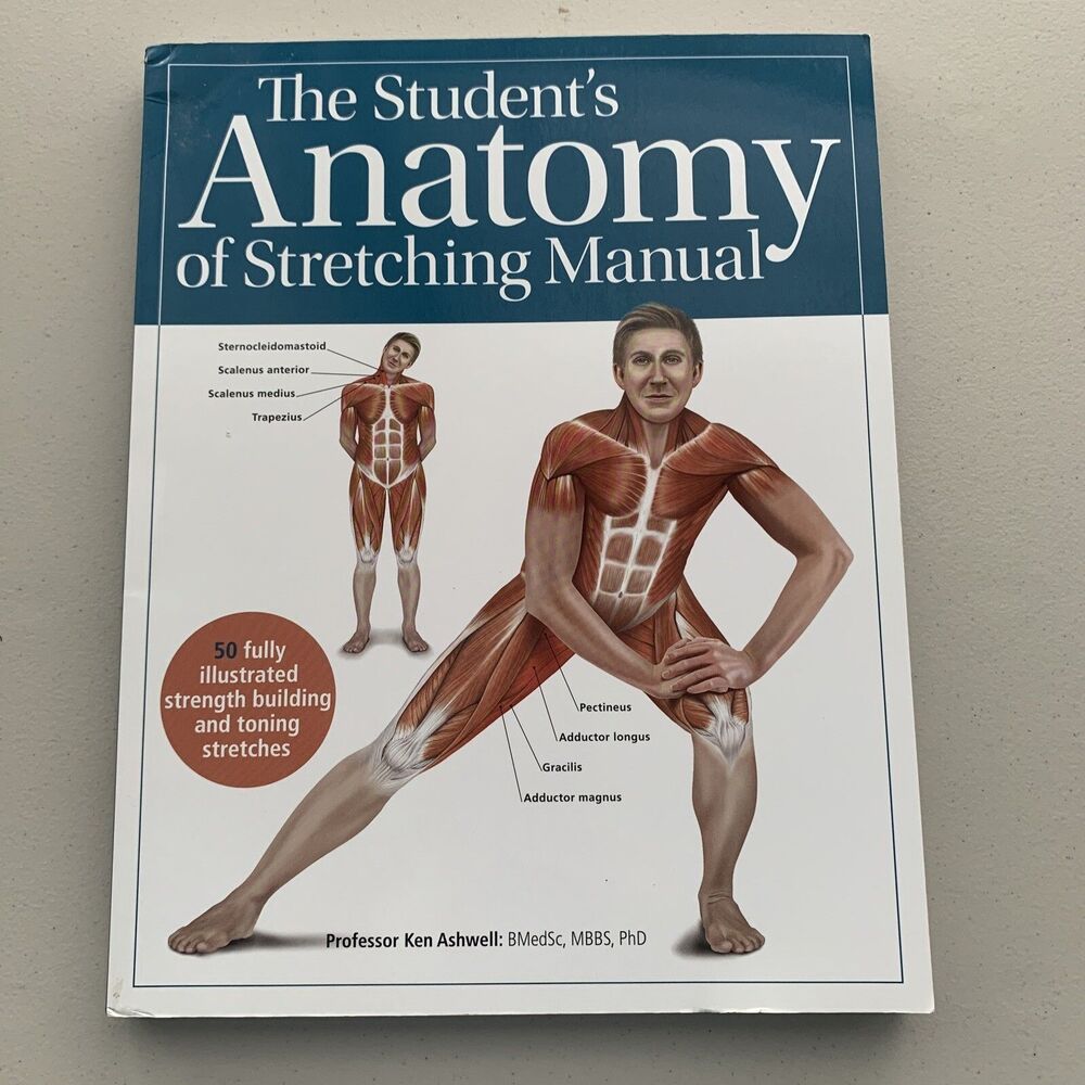 The Student's Anatomy of Stretching Manual - Paperback - GOOD